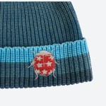 Striped Washed Beanie
